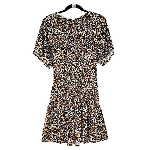 Chelsea & Violet Leopard Ruffle Dress. * Size ~ SM * - Picture 3 of 4
